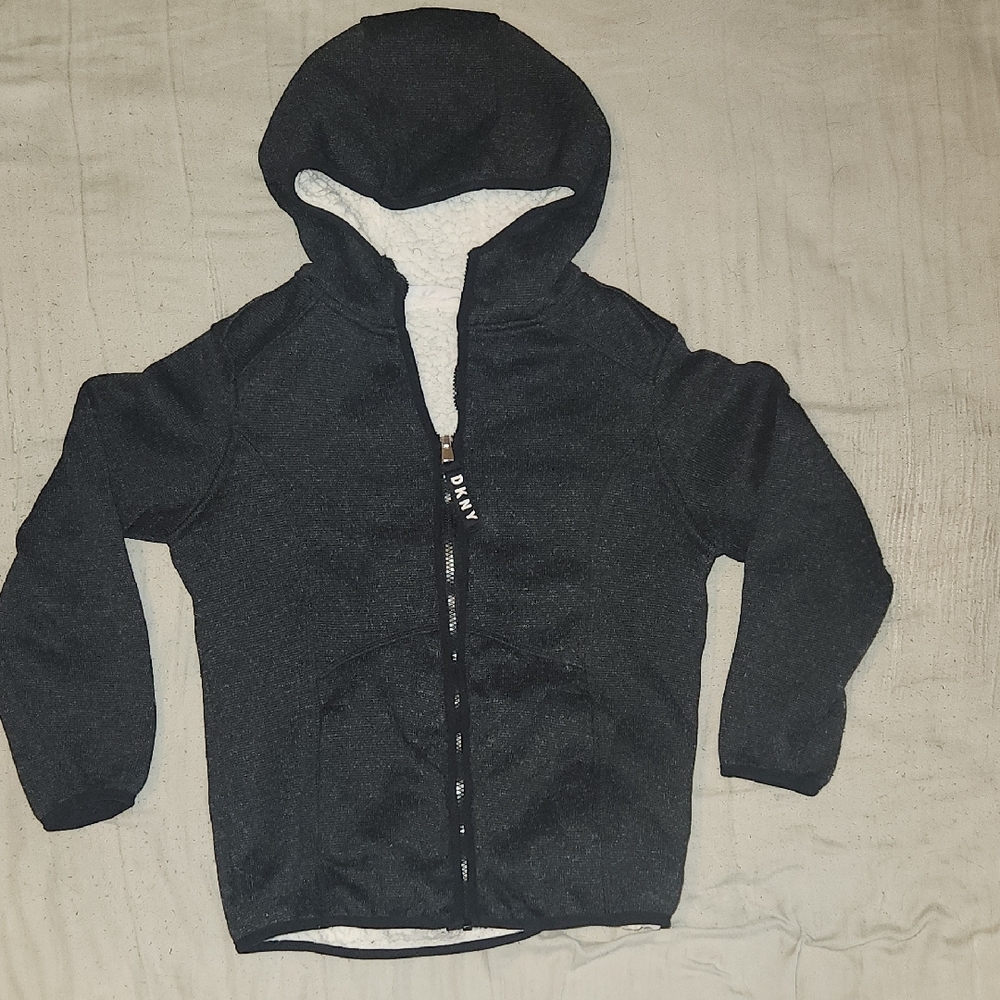 DKNY Charcoal Hoodie for Kids